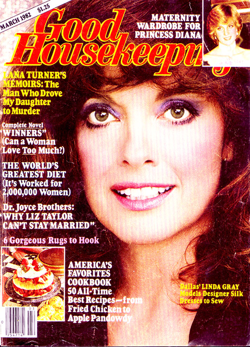 Linda Gray on GOOD HOUSEKEEPING MAGAZINE