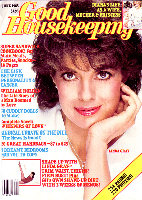 Linda Gray on GOOD HOUSEKEEPING MAGAZINE