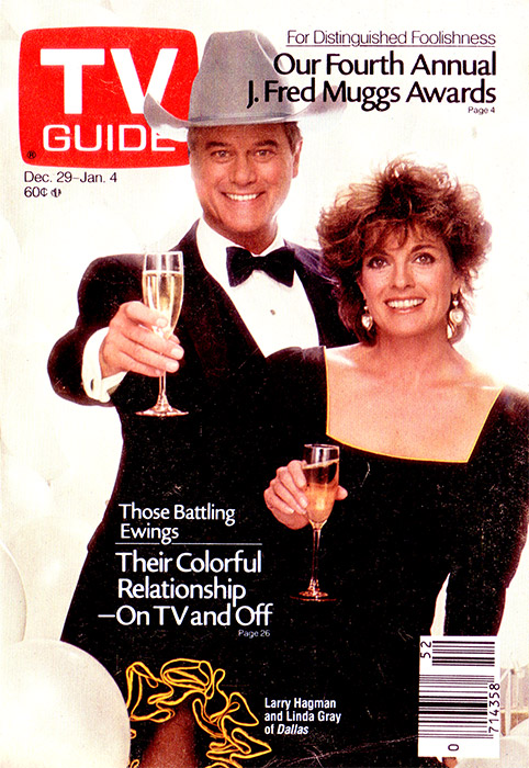 Linda Gray on TV GUIDE MAGAZINE