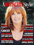 Linda Gray in Distinctive Magazine