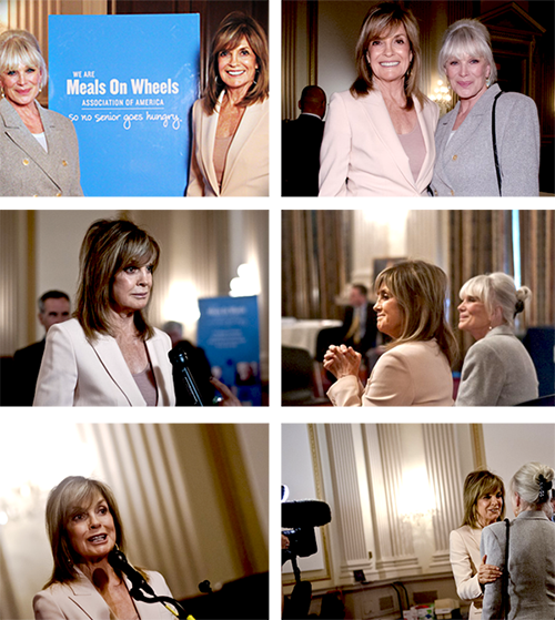 Pictures of LInda Gray at Meals On Wheels