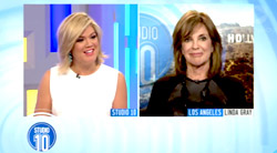 Linda Gray on STUDIO 10